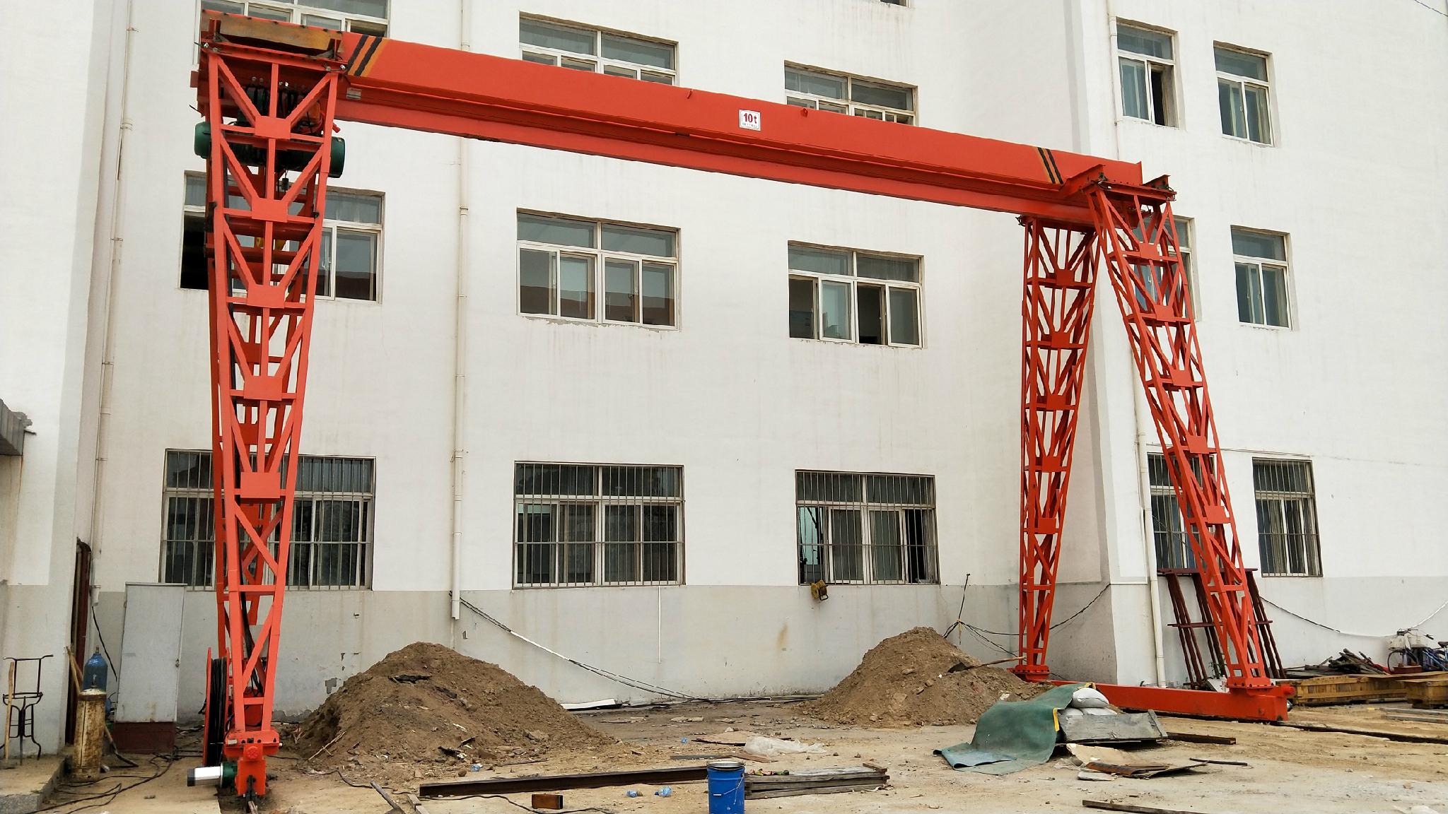 門式起重機(jī)-單梁起重機(jī)助力廊坊城市科技廣場建設(shè)